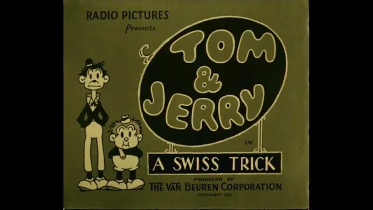 1931 Van Beuren's Tom & Jerry 05 - A Swiss Trick