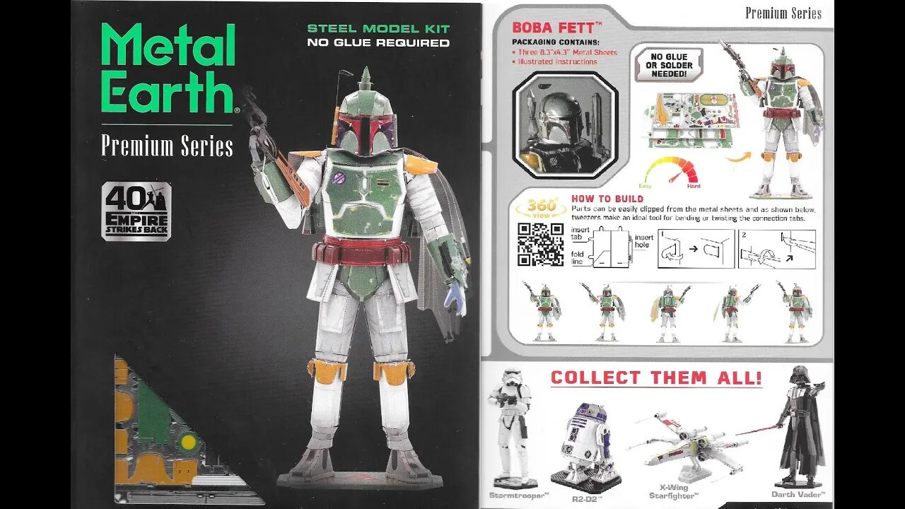 Metal Earth Boba Fett