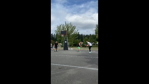 Street 3v3 basketball