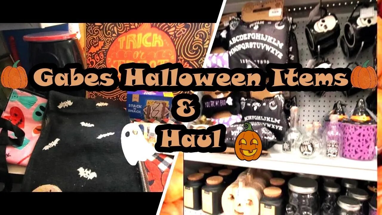 Gabe's Halloween Decor | Instore Look | Halloween Haul 2023 | Halloween is here | Code Orange