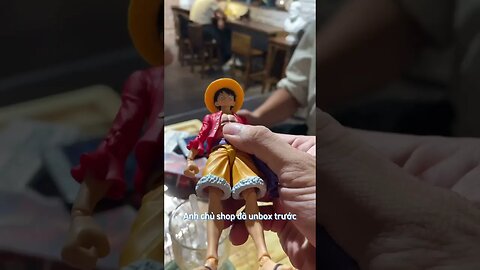 One Piece - S.H.Figuarts Luffy Onigashima - Unboxing With My Friends #unboxing #shorts #luffy