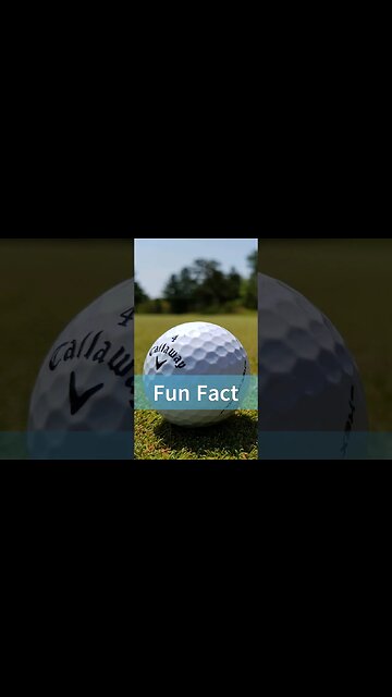 Golf Balls 🏌️#funfacts
