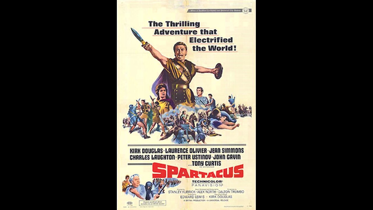 Official Trailer #1 - Spartacus - 1960