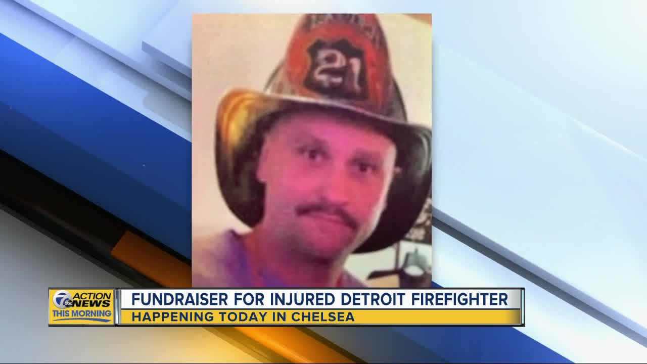 Restaurant donating day's profits to injured Detroit firefighter