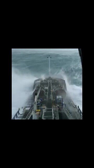 Storm in the Bay of Biscay.