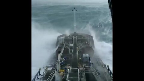 Storm in the Bay of Biscay.