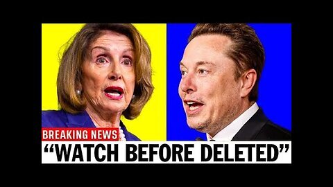 Elon Musk WARNED Nancy Pelosi & She THROWS A TANTRUM Fit