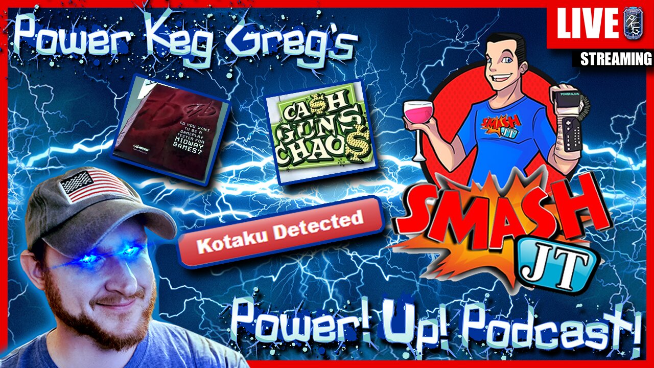 Tonight's Guest: SmashJT! Let's Hang Out And Talk Games! | Power!Up!Podcast!