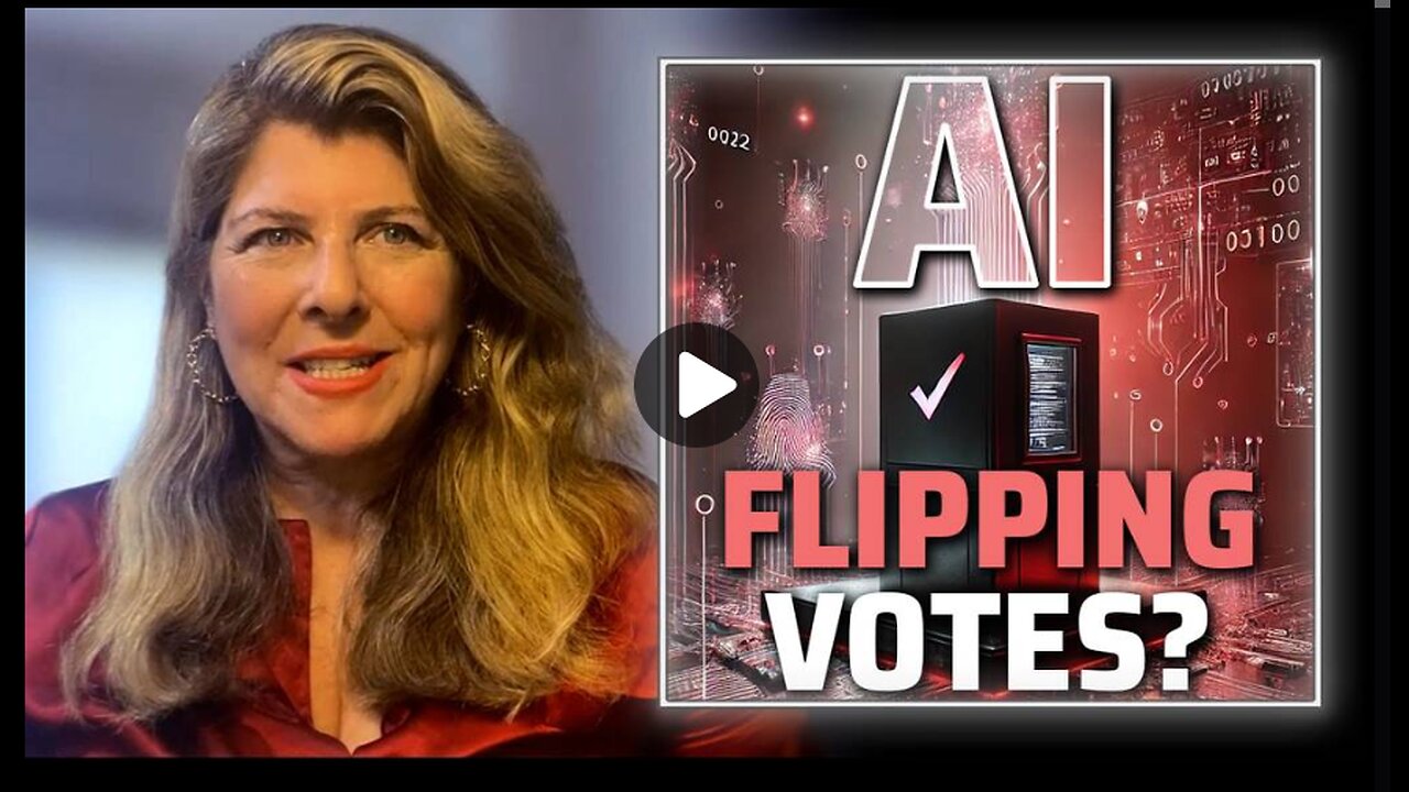 Naomi Wolf, Warns That AI Can Be Used To Flip Votes, Misdirect Voters, CREATE CHAOS