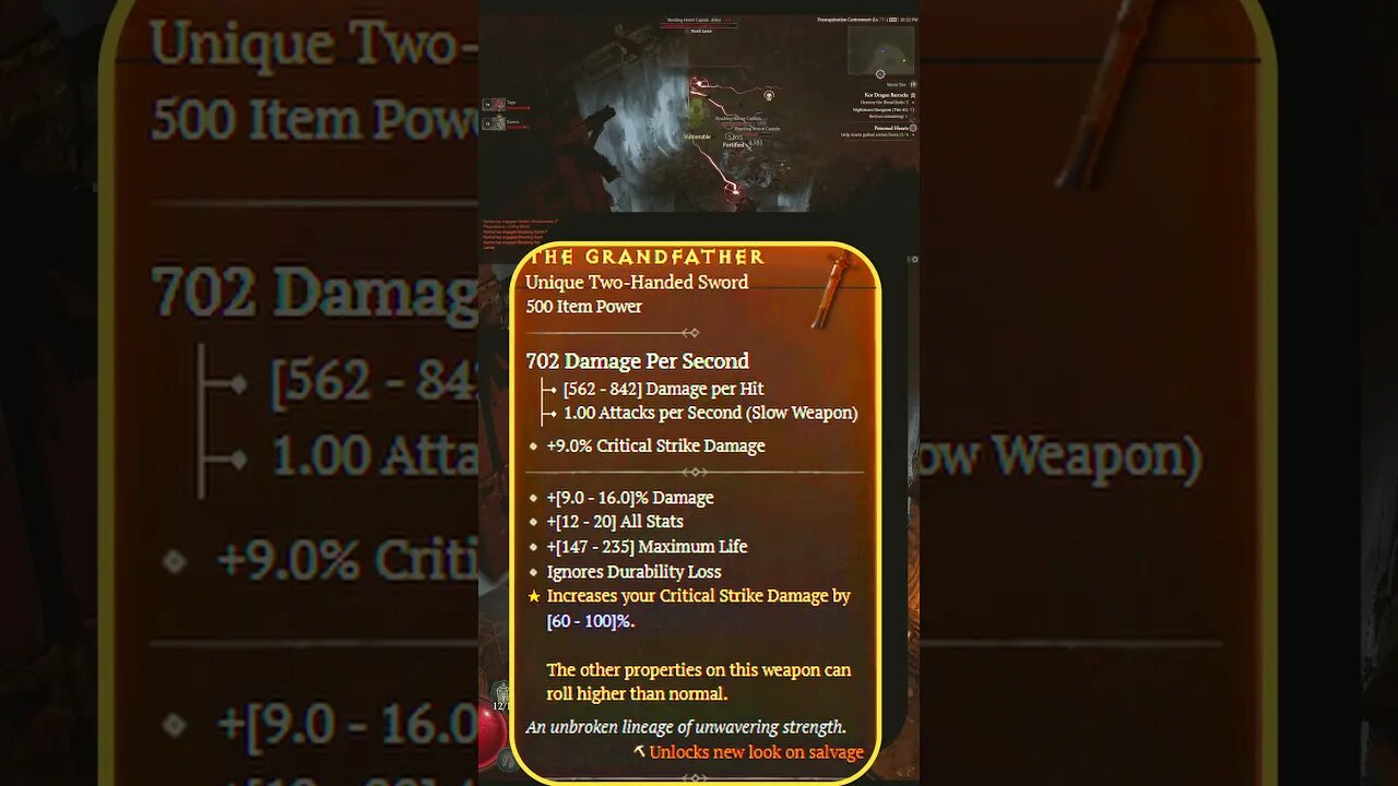 THE GRANDFATHER - MOST RAREST & BROKEN Items in Diablo 4