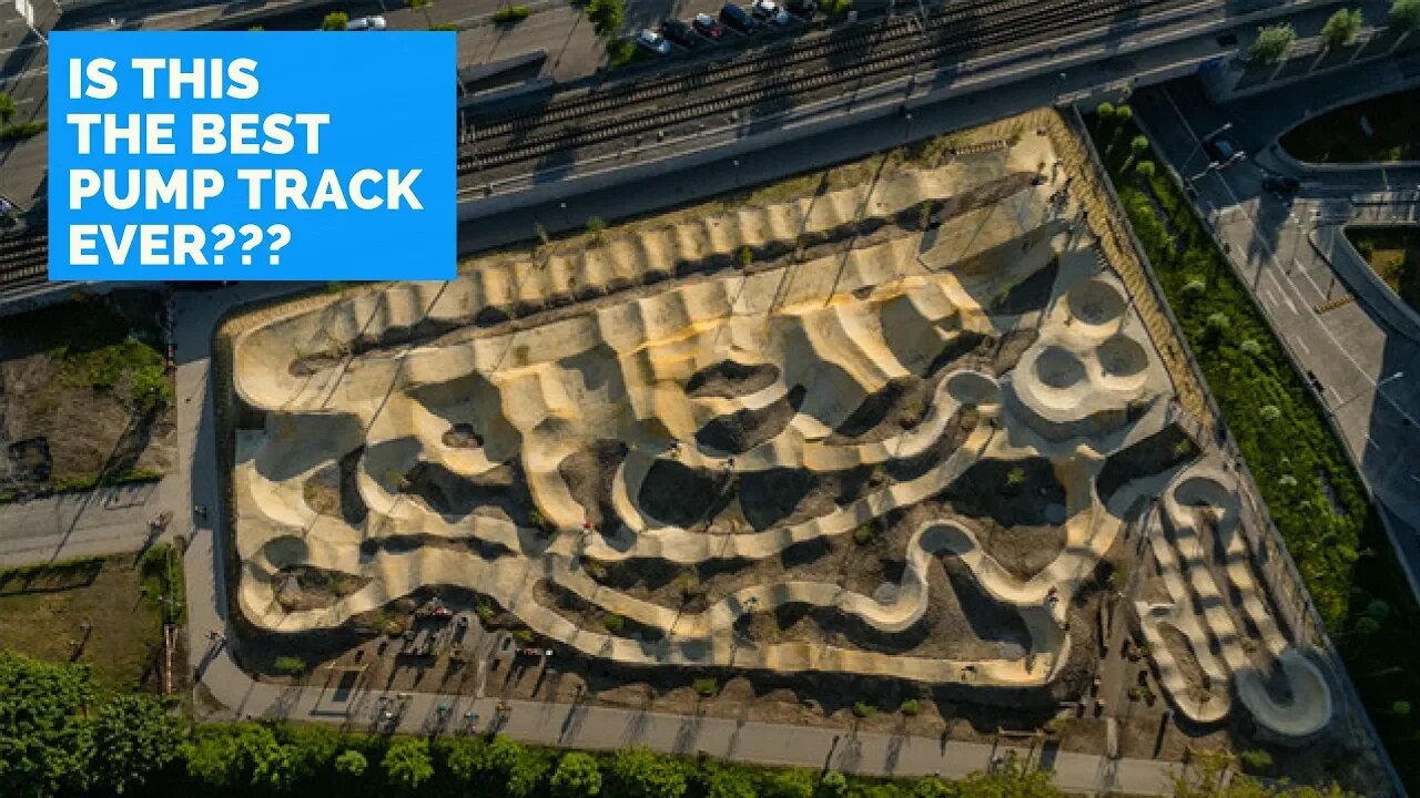 IS THIS THE BEST PUMP TRACK EVER?