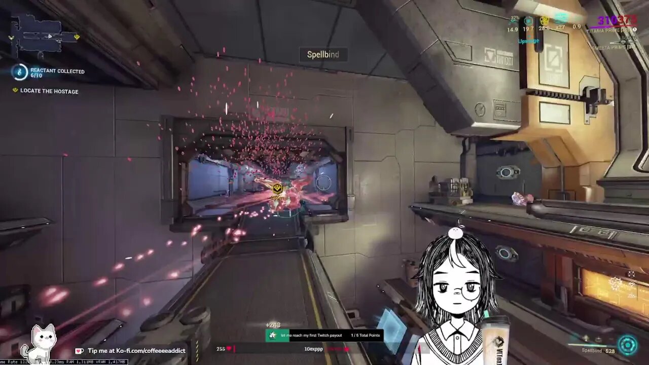 Twitch Stream: Farming Aya #warframe