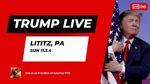 TRUMP LIVE IN PA