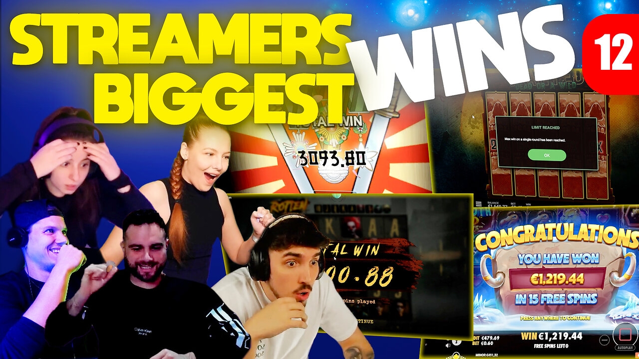 NEW TOP 5 STREAMERS BIGGEST WINS #12/2023