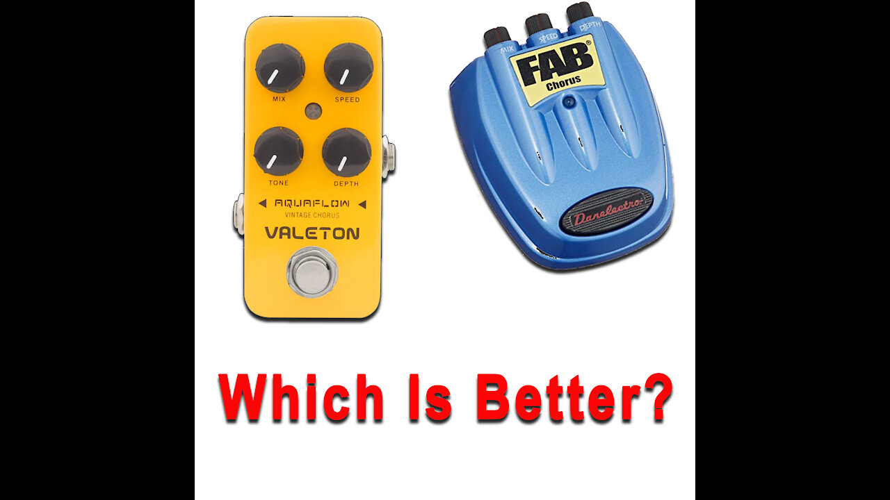 Valeton Aquaflow vs FAB: Chorus Pedal Shootout