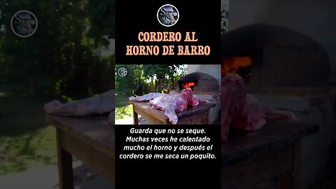 Cómo hacer un Cordero al Horno de barro en 1 minuto