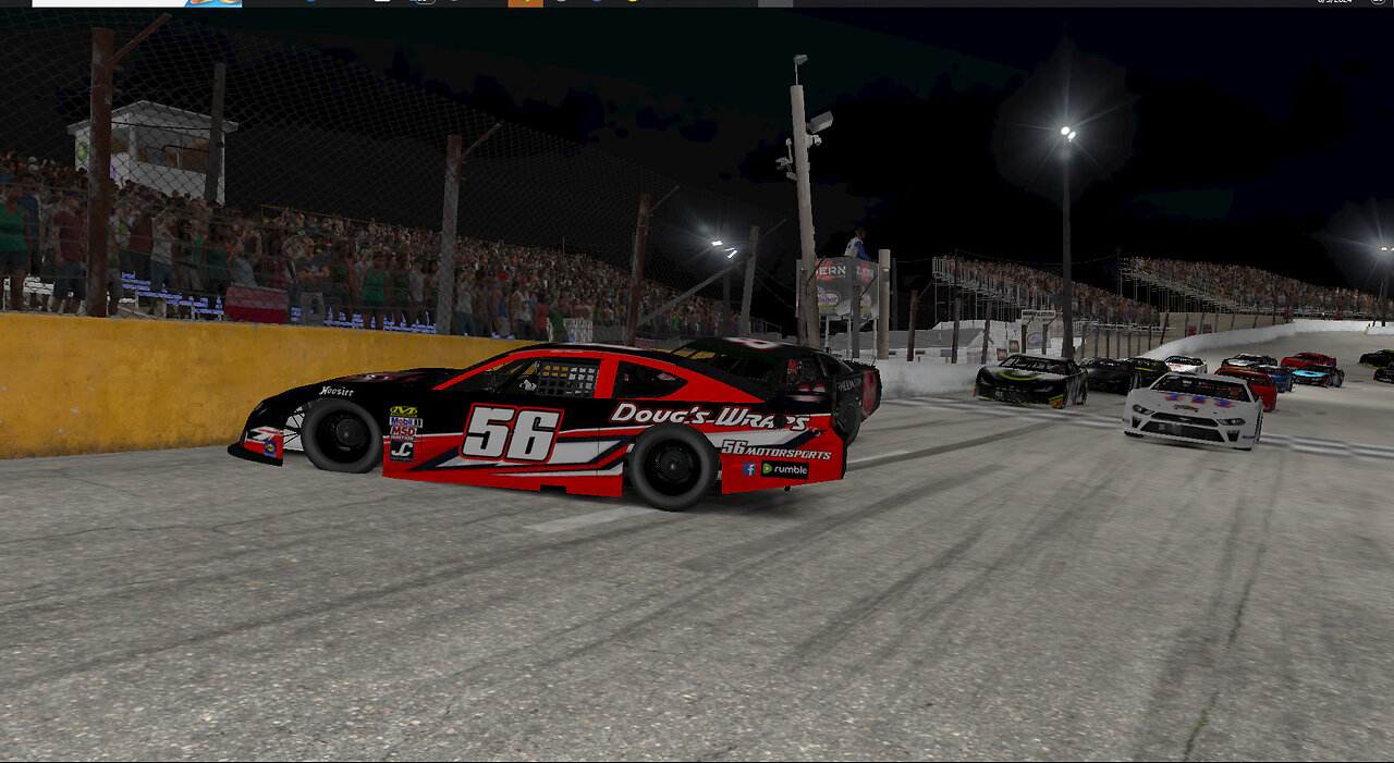 Super Late Model at Slinger Speedway on iRacing