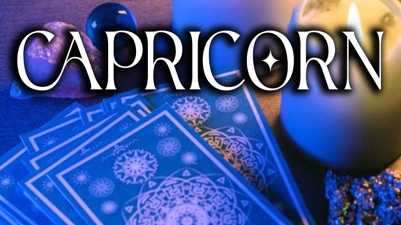 CAPRICORN♑We Need To Talk About This Person💙Question Their Past Divine Counterpart Coming!