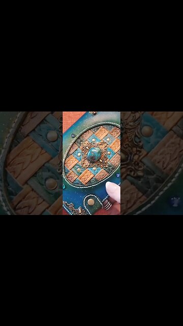 Leather A6 Journal Cover #shorts