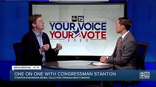 Rep. Greg Stanton endorses Joe Biden