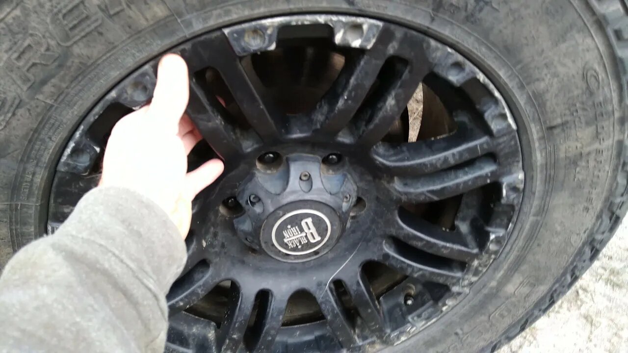 Wheel bearing causing brake issue