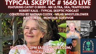 MK Ultra, Monarch, SRA, Trafficking - Cathy O Brien, Nathan Ciszek, Arkheim RA - TSP 1660