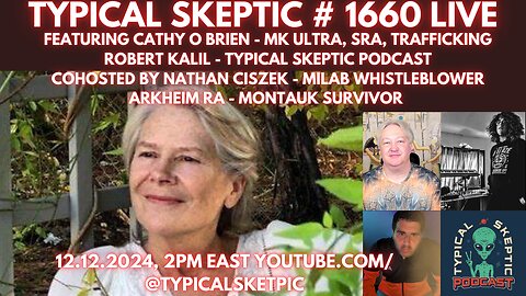 MK Ultra, Monarch, SRA, Trafficking - Cathy O Brien, Nathan Ciszek, Arkheim RA - TSP 1660