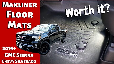 All Weather Floor Mats for My 2020 GMC Sierra, also fits Chevy Silverado 1500, Maxliner Smartliner