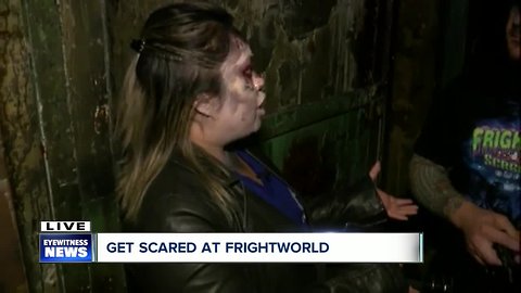 Inside the Asylum at Frightworld