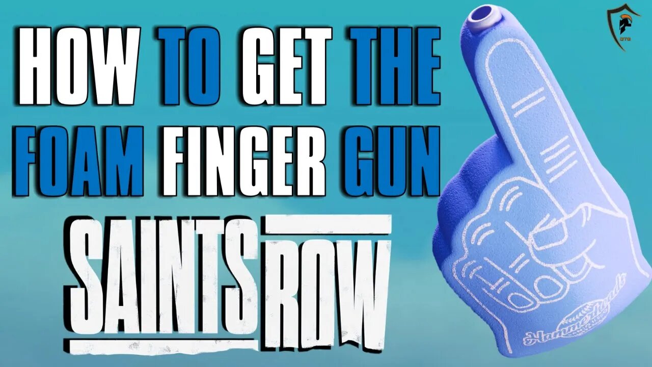 Saints Row - How to Get the Foam Finger Gun (Airplane Grave Shooting Gallery)