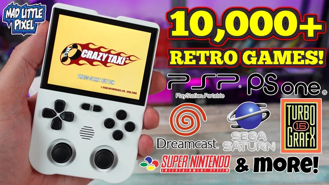 WOW! That's A LOT Of RETRO Games! Cheap NEW Emulation Handheld Plays It ALL!