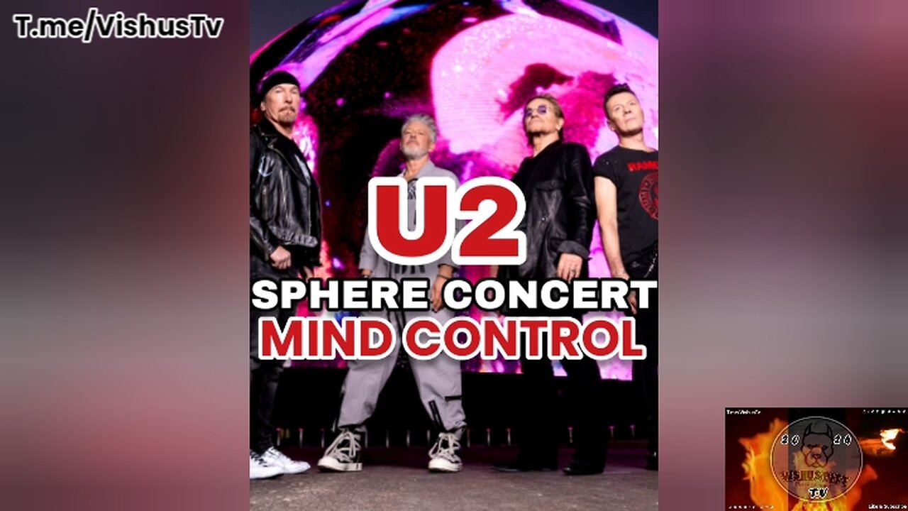 U2 Sphere Concert Mind Control... #VishusTv 📺