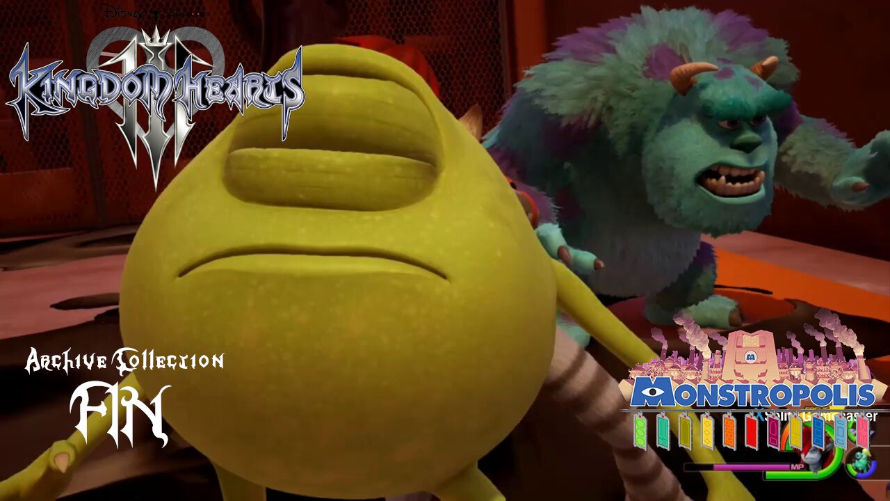 Kingdom Hearts III(Archive Collection) - FINAL: Monstropolis (No Commentary)
