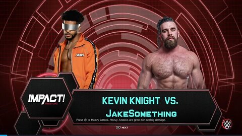 Impact Wrestling Kevin Knight vs Jake Something