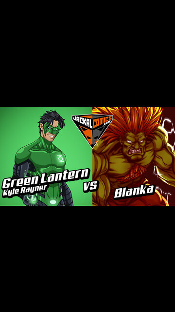 GREEN LANTERN, Kyle Rayner Vs. BLANKA - Comic Book Battles: Who Would Win In A Fight?