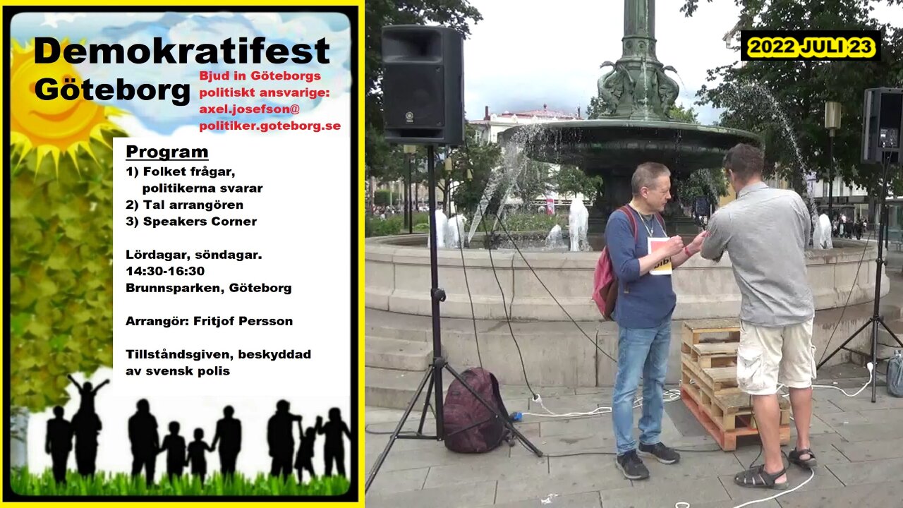 Demokratifest - Supig finne frälst