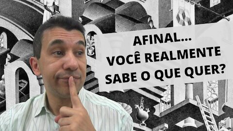 DEFINA COM CLAREZA NAQUILO QUE QUER
