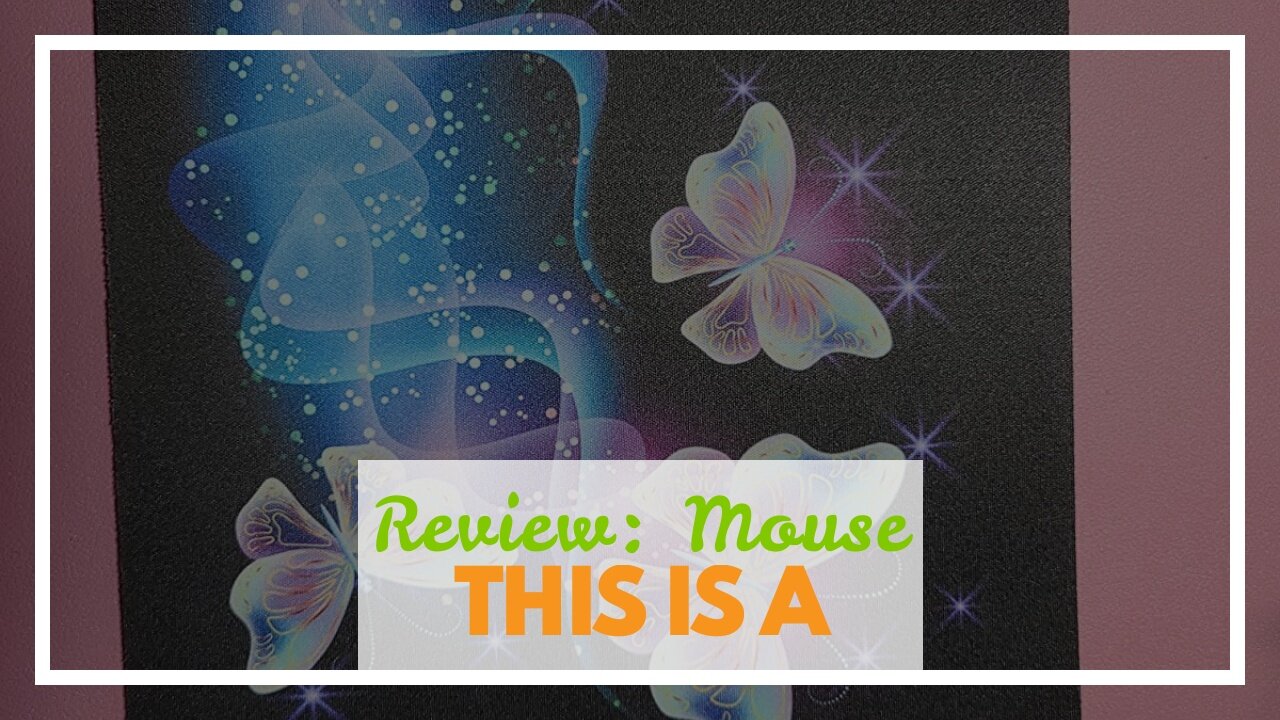 Review: Mouse Pad,Watercolor Elephant Spray Rainbow Mouse Pad Rectangle Non-Slip Rubber Mousepa...