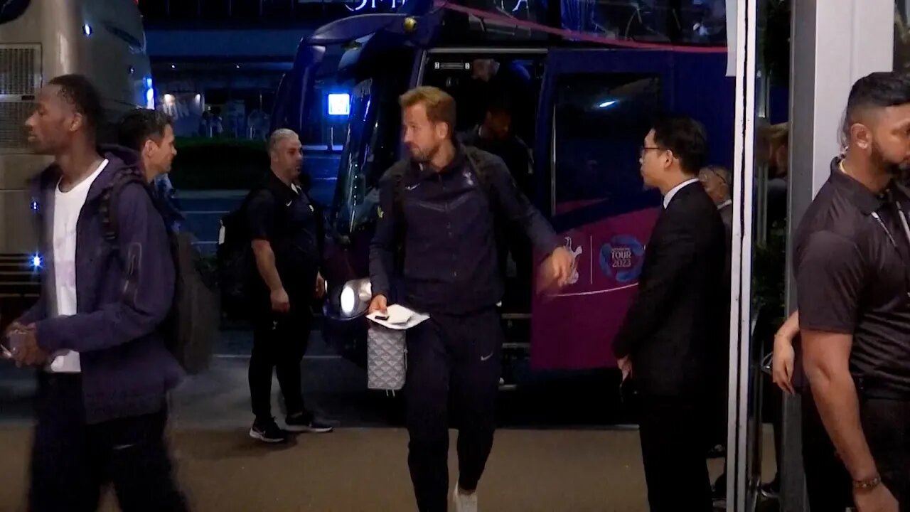 Tottenham arrive in Singapore after match cancellation in Bangkok