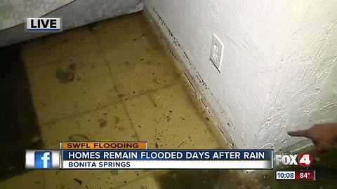 Bonita Springs flooding, tour of damaged home