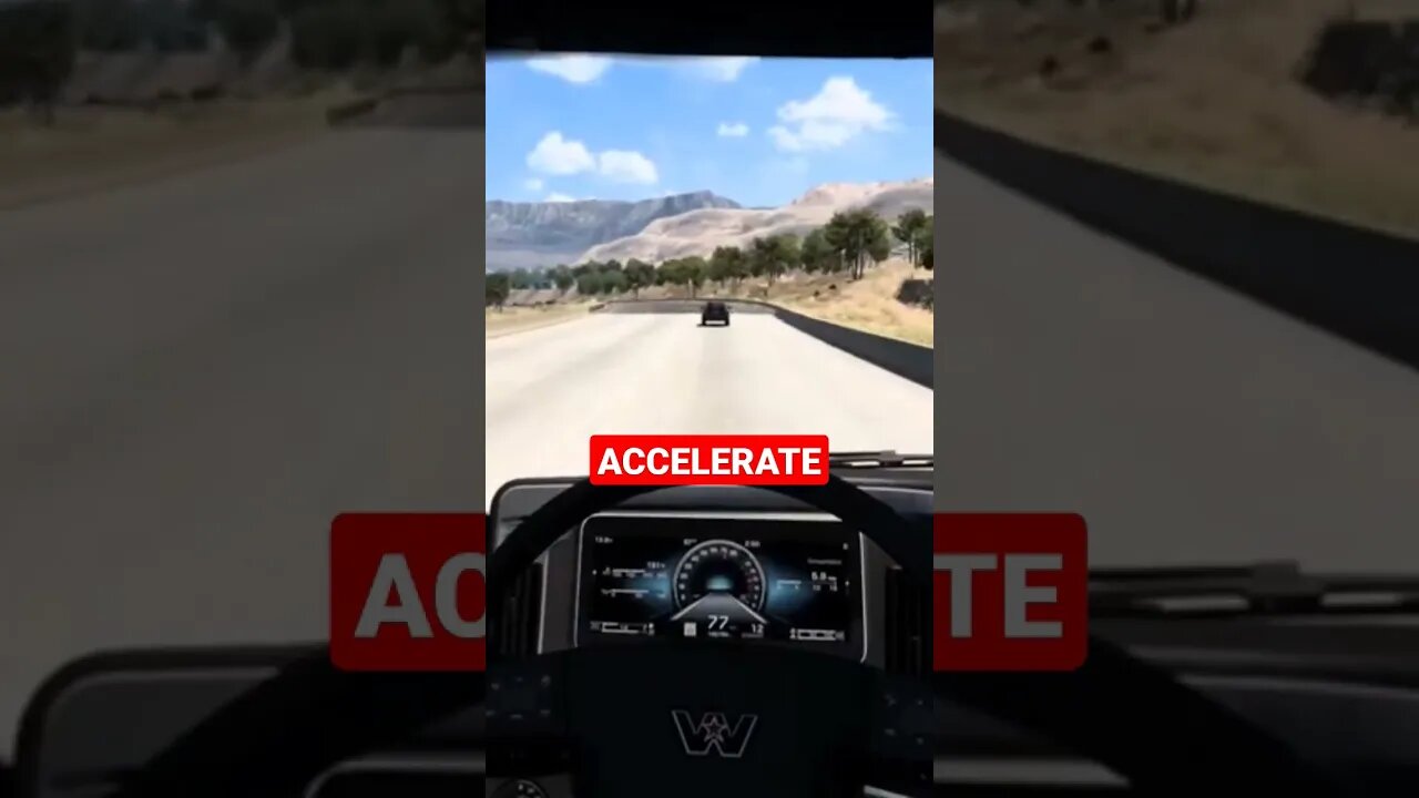 Accelerate to 88 #backtothefuture Don't do this at home. #trucking #shorts