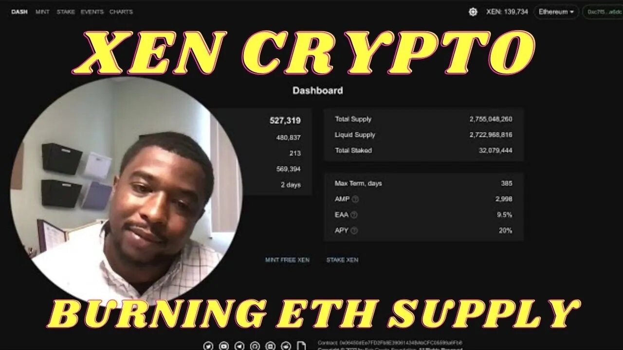 XEN CRYPTO TAKING ETH BY STORM - MAKES ETHEREUM HYPER DEFLATIONARY