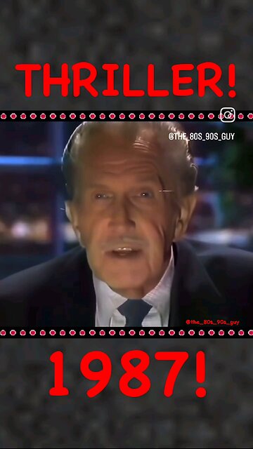 Vincent Price "THRILLER" Happy Halloween