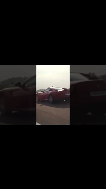 🇸🇪1967 Volvo Amazon brutally trolls Ferrari 599 GTB F1. Extreme Swedish power brutally domintes past