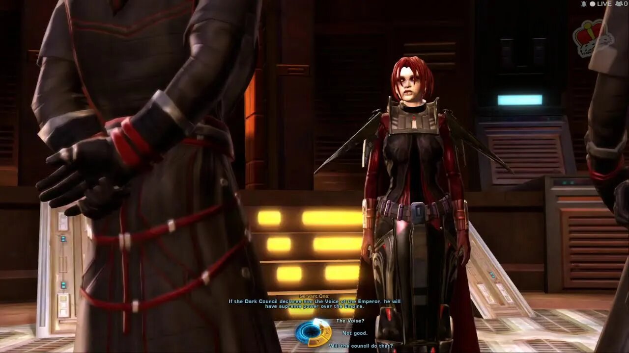 SWTOR: Are you Sidious?
