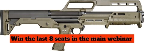 KEL-TEC KS7 12 GA 18.5” 7-RD PUMP MINI #2 FOR THE LAST 8 SEATS IN THE MAIN WEBINAR