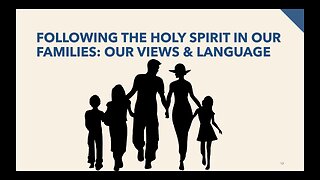 December 28 (Year 4) - Holy Spirit in Families - Views & Language - Tiffany Root & Kirk VandeGuchte