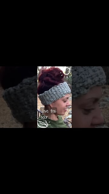 Chic Simplicity in Crochet | Silver Bulky Tunisian Headband | Jenetics Creations