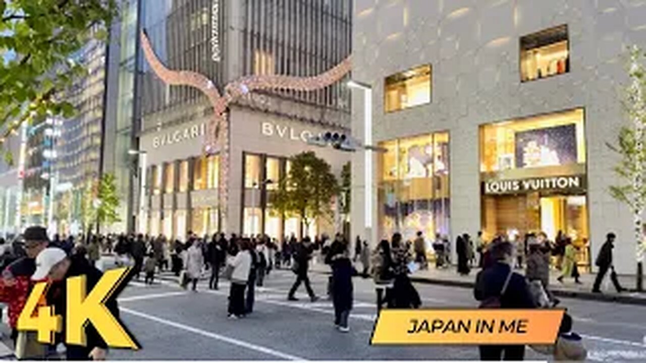 Tokyo Walk - Exploring Ginza, Tokyo’s Most Glamorous Shopping Street!