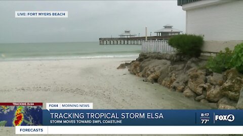 Reporter Jessica Alpern Package at Fort Myers Beach